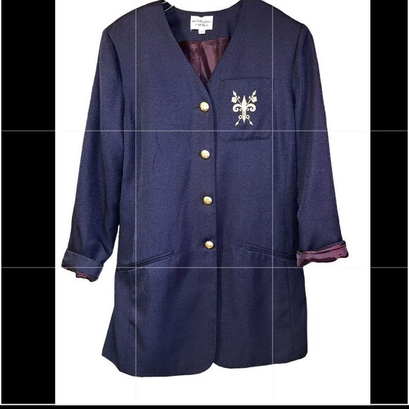 Stephanie Quella Vintage Jacket 14W - Picture 1 of 7